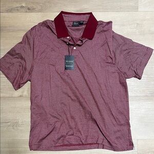 Jos. A. Bank Burgundy Polo Shirt